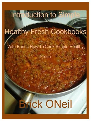 cover image of Introduction to Simple Healthy Fresh Cookbook Series